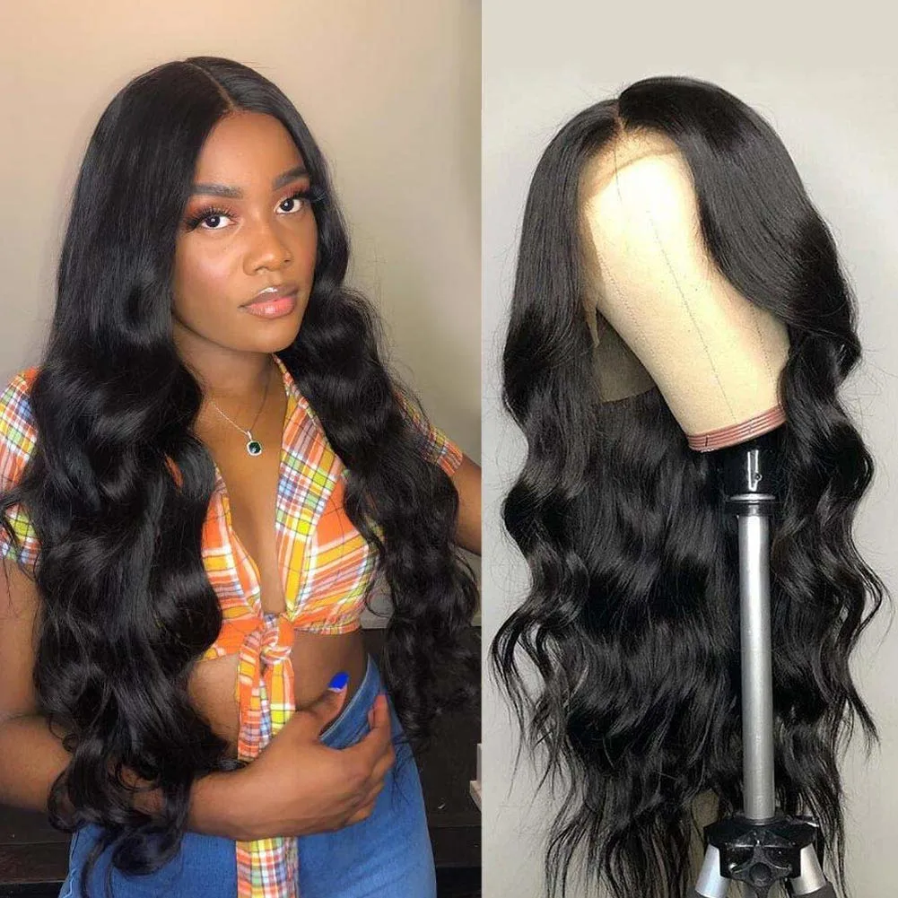 Brazilian Human Hair Lace Front Wigs 100% Unprocessed Virgin Lace Front Wigs Human Hair 16