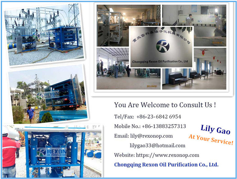12000 Lph Transformer Oil Purifier for Transformer Substation Mtaintenance