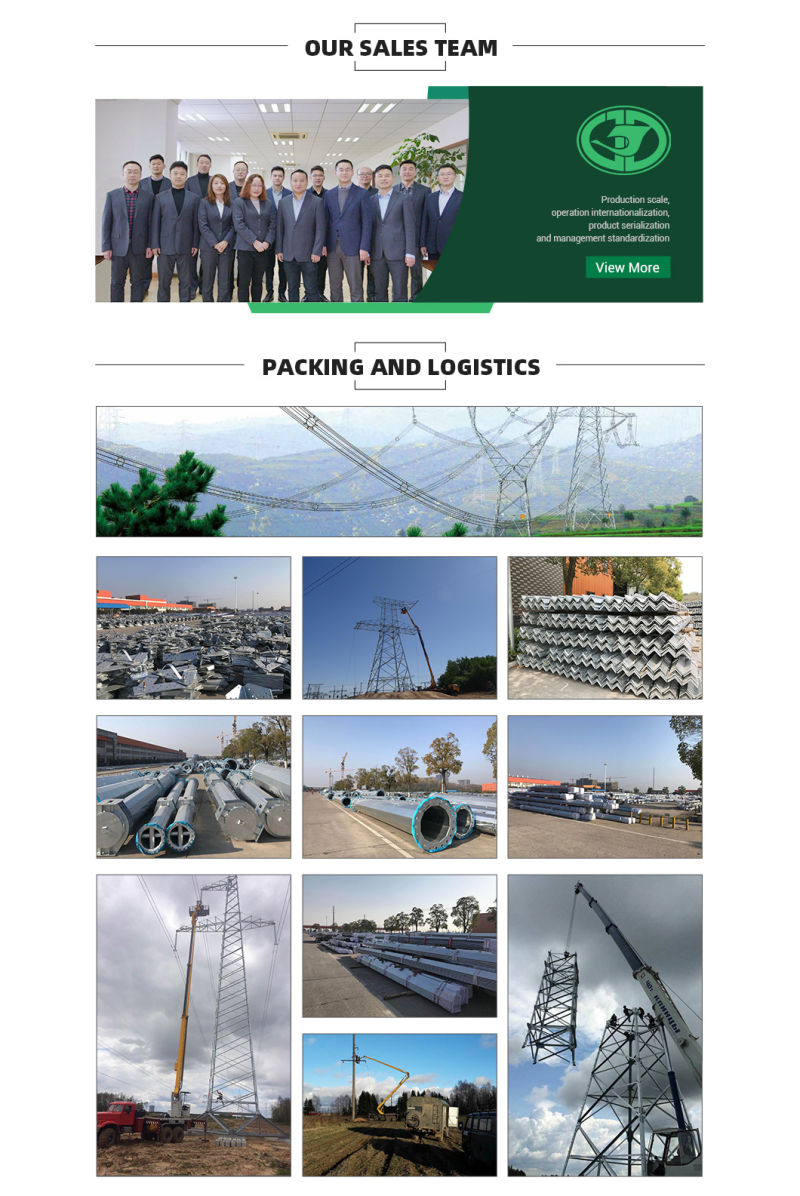 Factory Directly Power Transmission Transformer Substation Structure