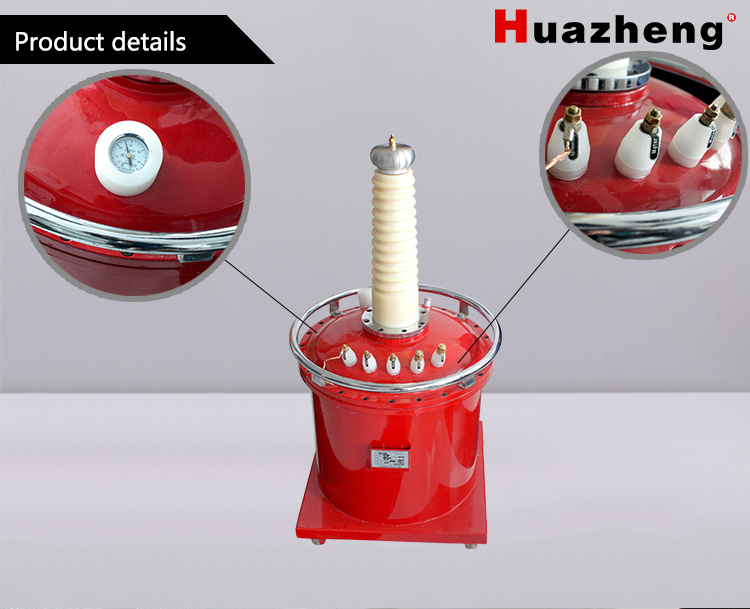 Inflatable Gas Type Testing Transformer AC High Potential Hipot Tester