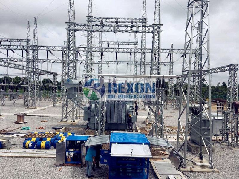 Transformer Substation Use Transformer Oil Filtration Machine 9000lph