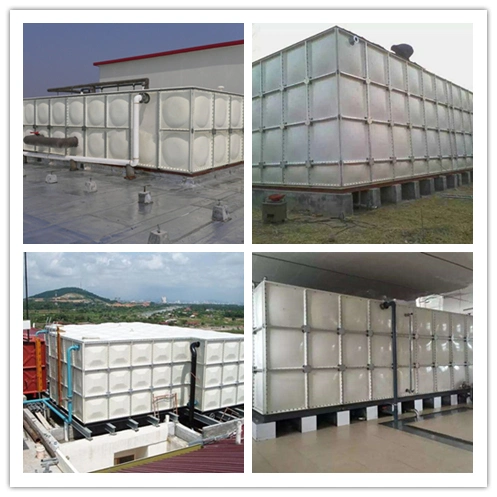 FRP Fiberglass SMC GRP Water Storage Insulate Tank Tanks Pool for Air Environmental Protection