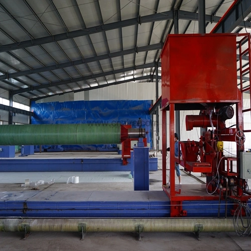 FRP Pipe Mould Large Diameter Pipe Winding Mandrels