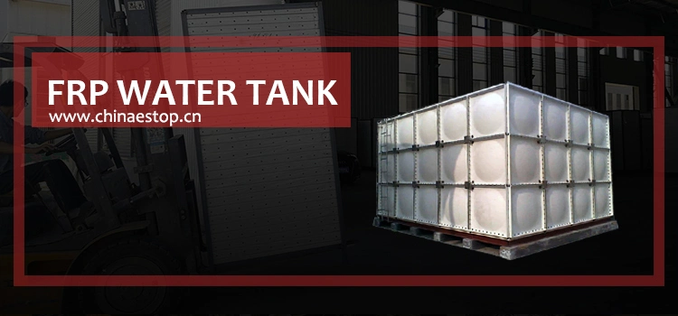 FRP SMC Panel Water Tank Rectangular Square GRP FRP SMC Fiberglass Sectional Portable Panel Water Tank