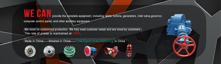 Low Head Hydraulic Power Hydro Turbine Generator with Customized Product