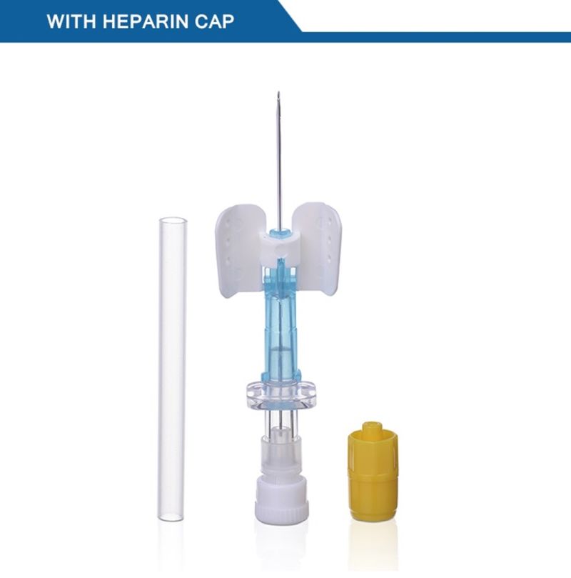 Wholesale Disposable Medical IV Cannula (with wings and injection port)