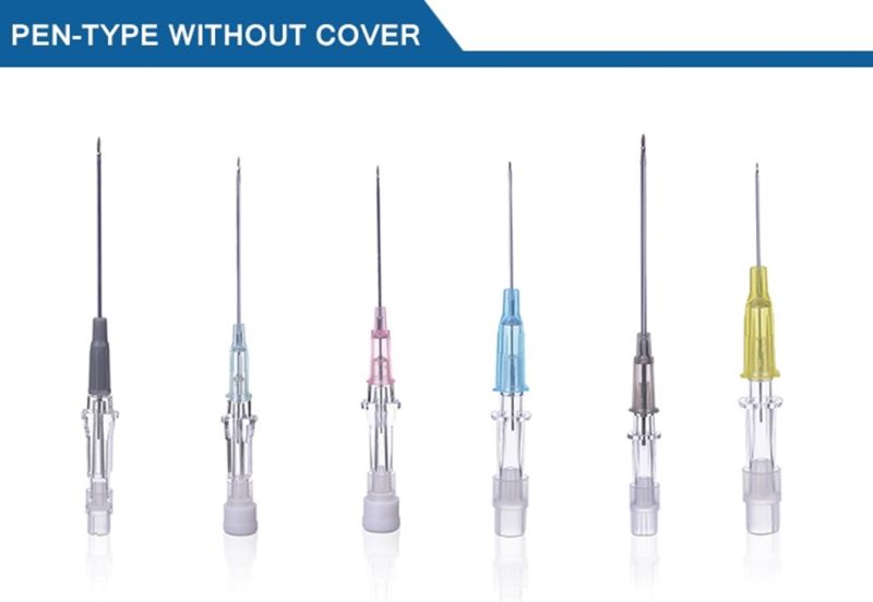 Wholesale Disposable Medical IV Cannula (with wings and injection port)