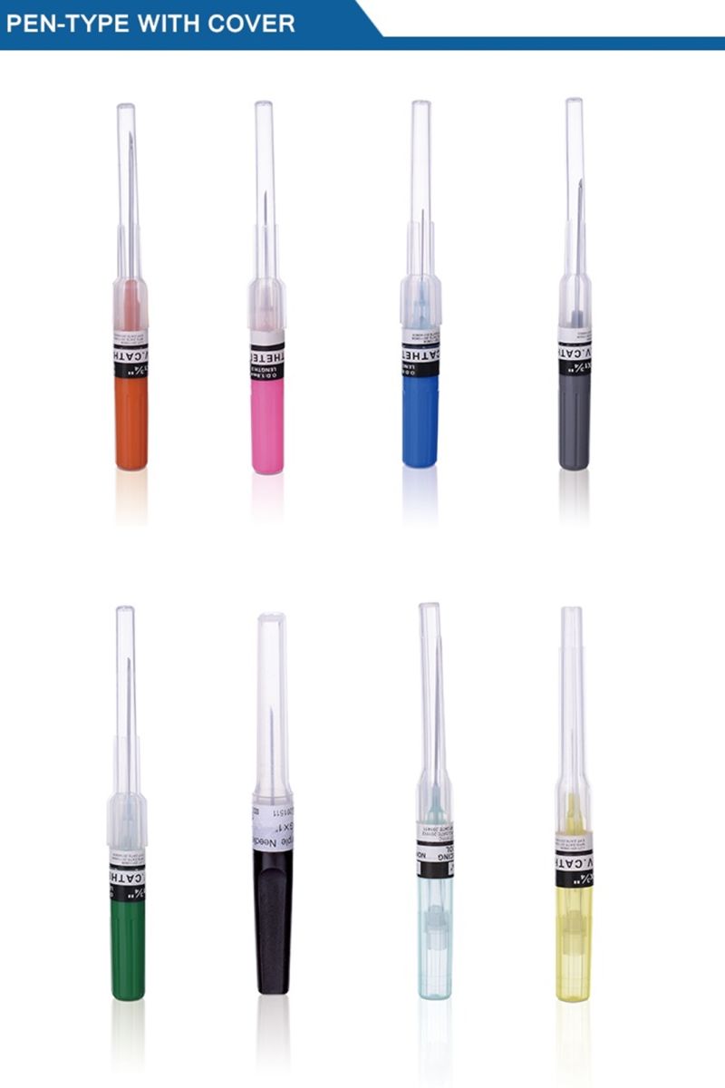 Wholesale Disposable Medical IV Cannula (with wings and injection port)