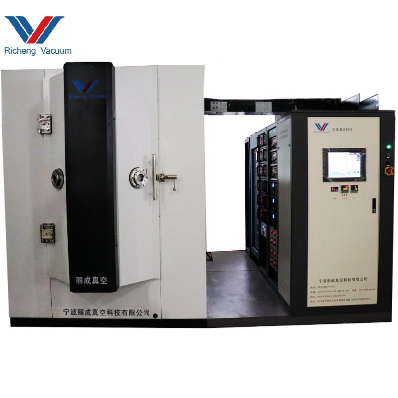 China Supplier Titanium Nitride Film Vacuum Sputtering PVD Vacuum Coating Machine