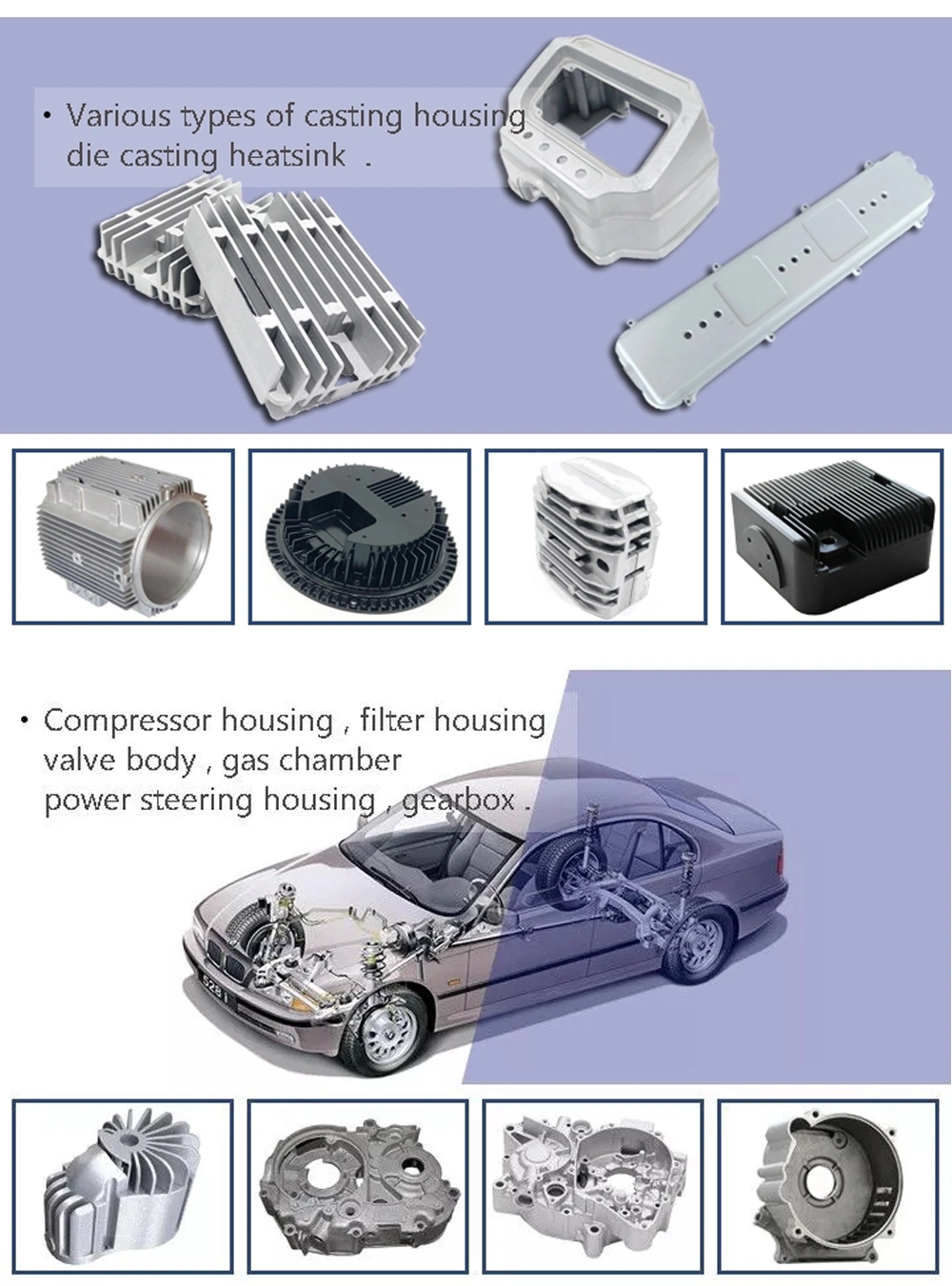 Die Casting/Steel Casting/ Investment Casting/ Cast/ Machining/Precision Casting