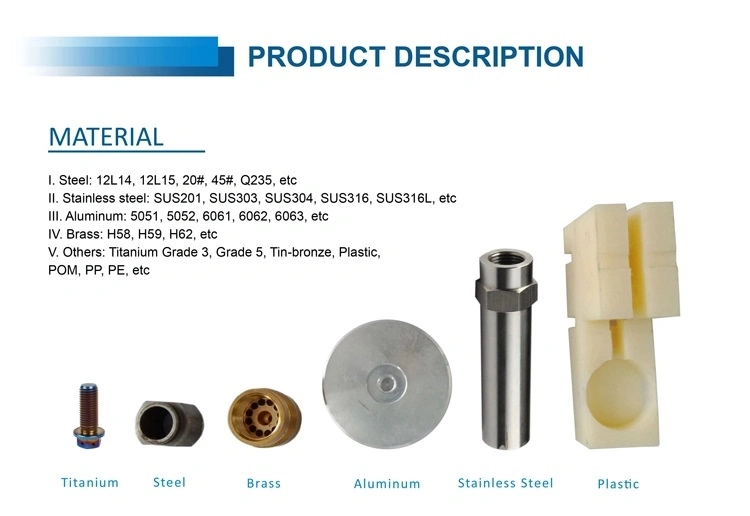 High Precision Custom Made OEM CNC Machining Parts Aluminum OEM Various Specification CNC Machining Parts