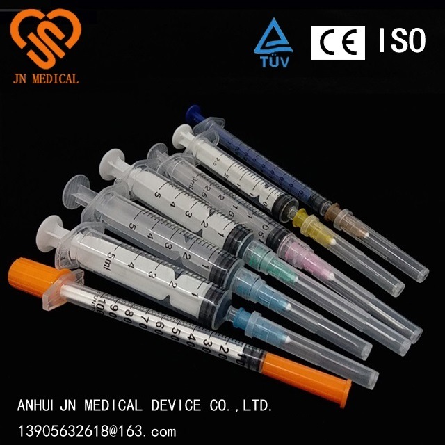 2 Part Disposable Standard Syringe with PE or Blister Packing
