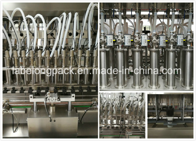 Automatic Laundry Detergent Liquid Bottle Filling Machine