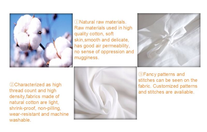 Wholesale White Hospital Bedsheets Stripe Bedding Sets for Hotel Linen