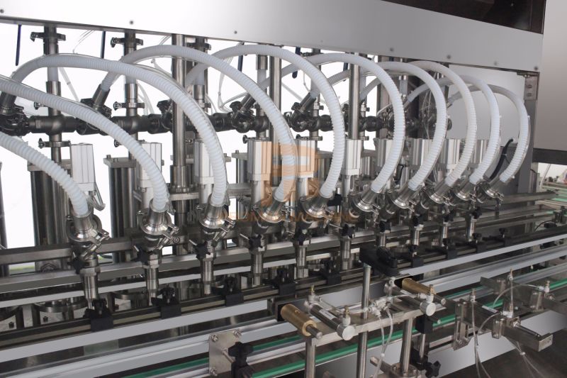 Full Automatic Linear 50ml-20L Jar Bucket Oil Detergent Bottle Bottling Filling Machine