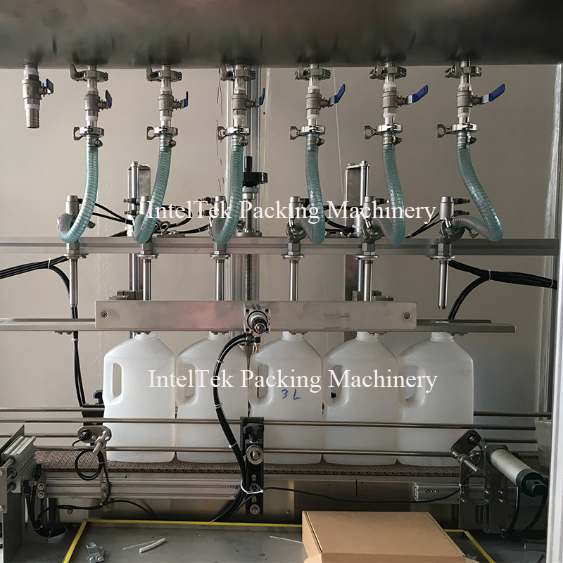 Factory Customized Automatic Large-Capacity Bottled Liquid Detergent Shampoo Filling Machine