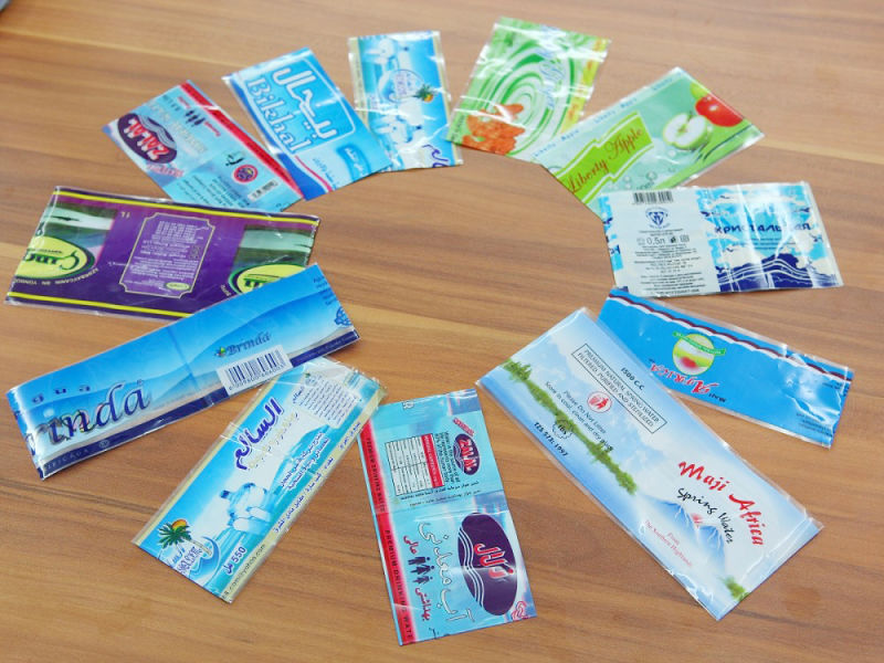 Customized Heat PVC Shrink Label / Plastic Dishwashing Liquid Labels