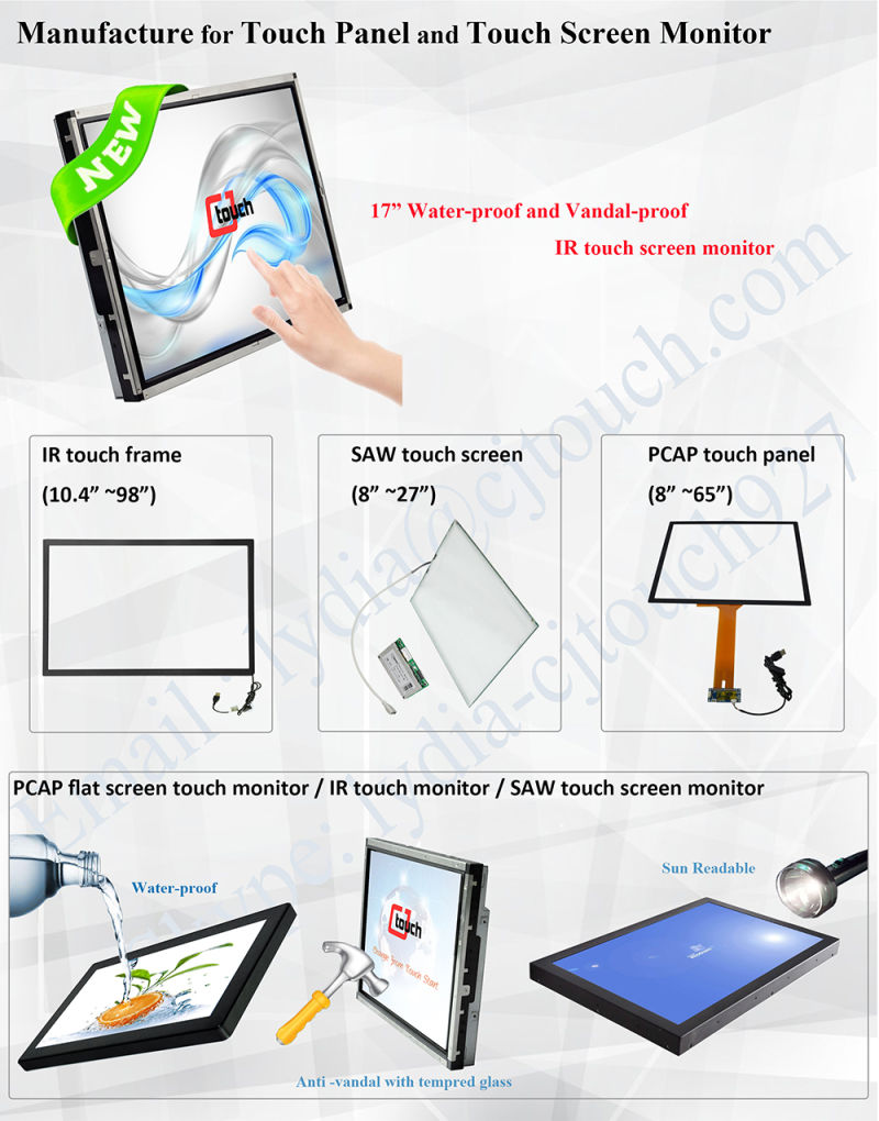 Cjtouch Infrared Touch 55 Inch Touch Screen 55 Inch Multi Touch Screen Overlay