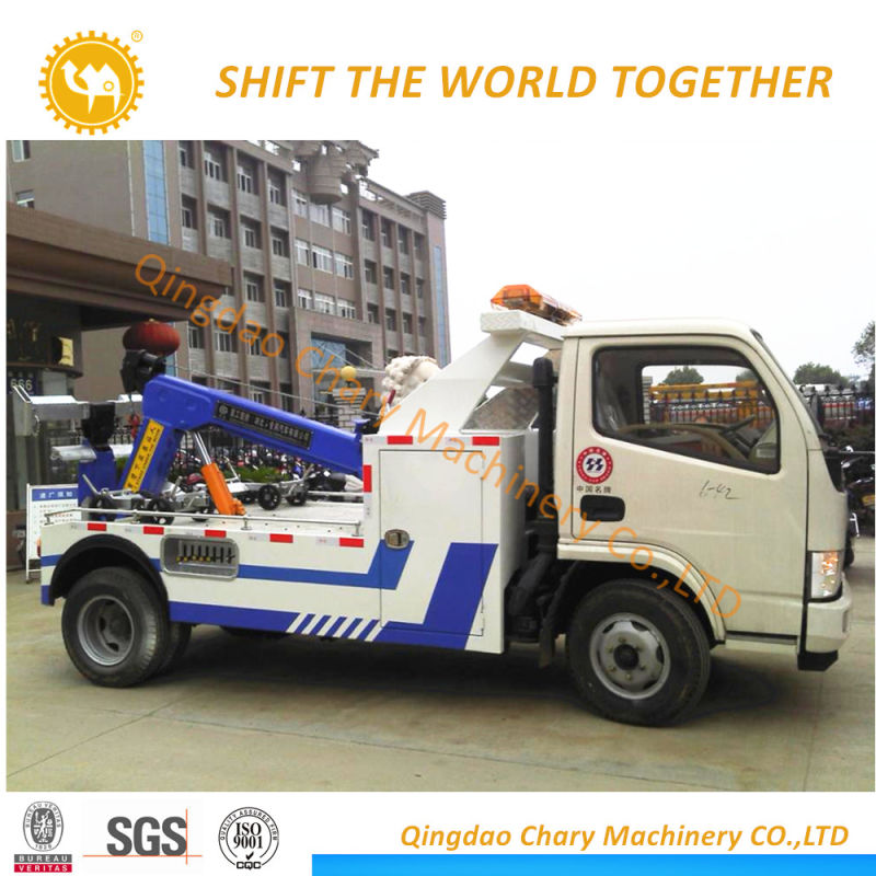 Dongfeng 10t Heavy Duty Tow Truck Wrecker for Road Rescue Vehicles Recovery