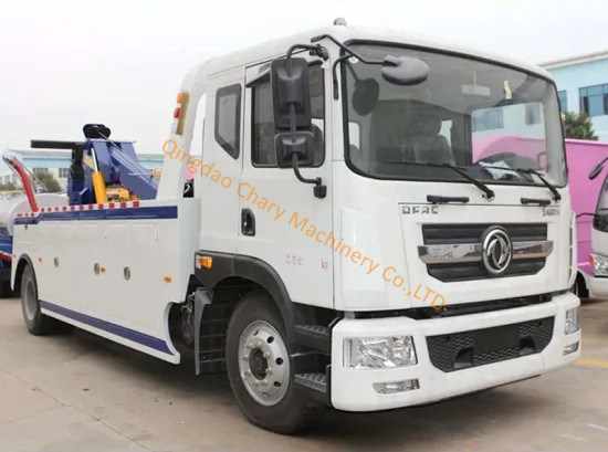 Dongfeng 10t Heavy Duty Tow Truck Wrecker for Road Rescue Vehicles Recovery