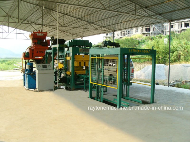 Automatic Paving / Paver Block Making Machine Qt6-15