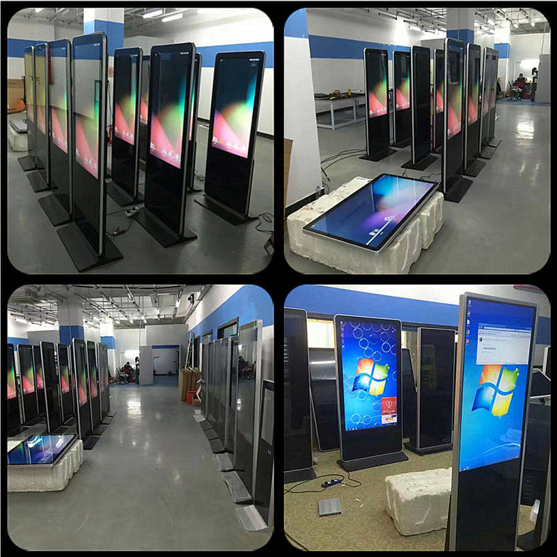 55 Inch User Floor Standing LCD Digital Signage Advertising LED Display Screen 55" Advertising LCD Display 55 Inch Floor Stand Digital Signage