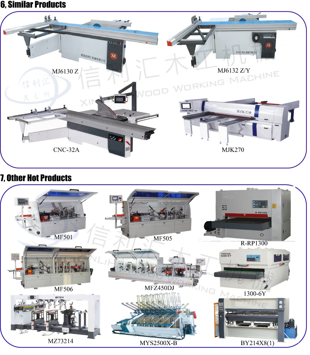 Timber Processing Machine Wood Slicing Woodworking Machine Plywood Edge Trimming Panel Saw Machine