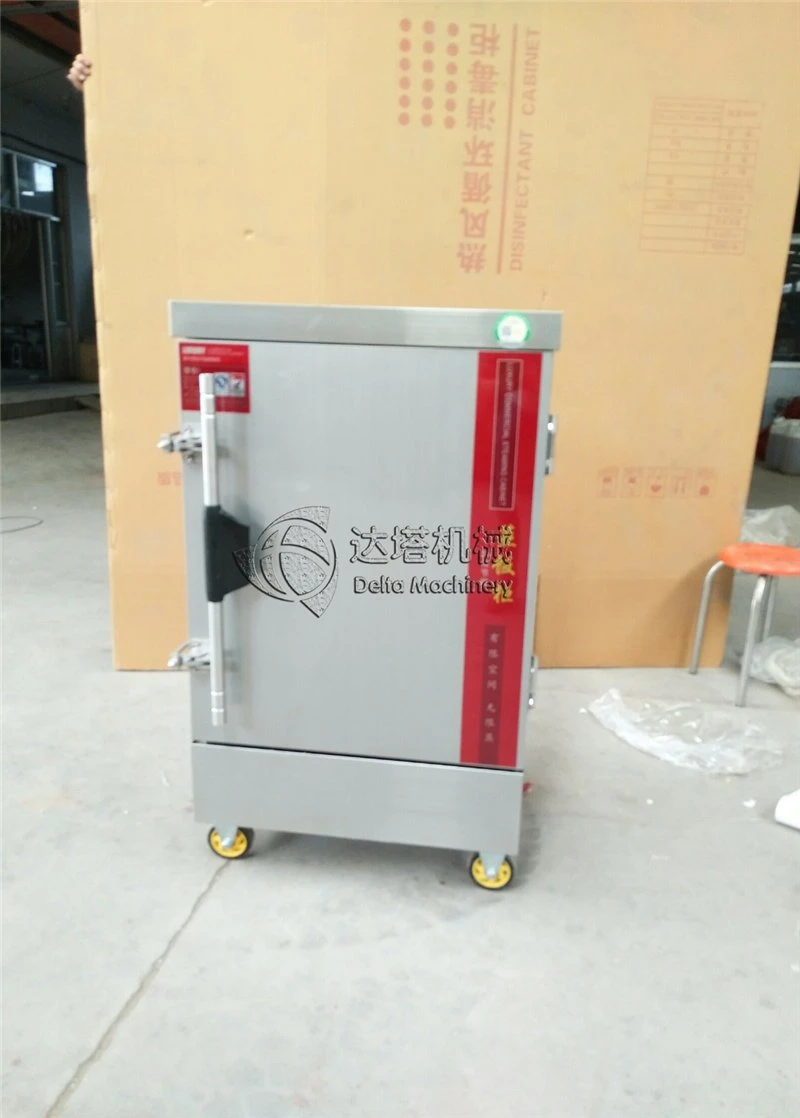 Rice Steaming Cart Steamed Rice Making Machine Bun Steamer Cabinet Equipment