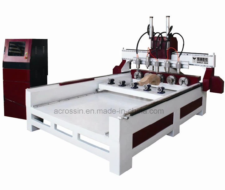 Customized Multi-Heads Woodworking CNC Engraver Machine for Carving/Cutting/Drilling Wood Furniture