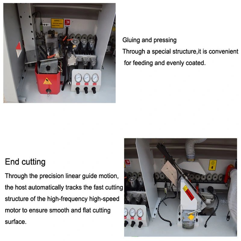 Mf360A Woodworking Machine Wood PVC Laminate Melamine Auto Edge Banding Machine