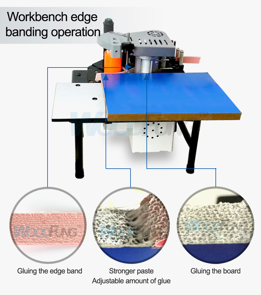 Wood Hand Held Edge Bander for Portable Edge Banding Machine