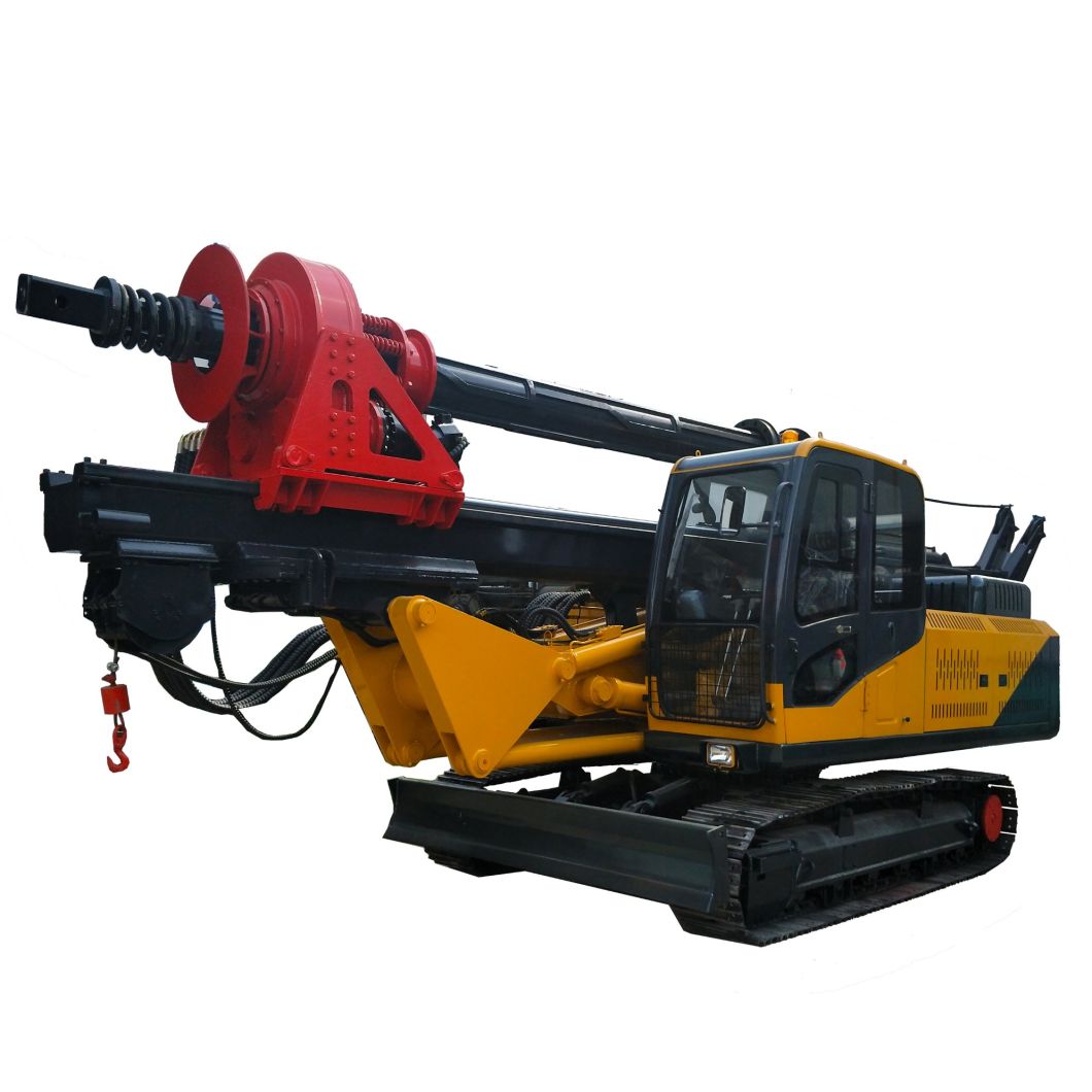 20m Rock Drilling Rig and Rotary Water Well Drilling Rig Drilling Machine Construction Machine