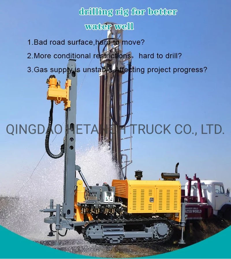 Customized Multi-Function Water Well Drilling Rig, Drilling Machine Driller Truck Series