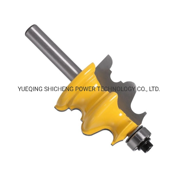 8mm Shank Molding Handdrail Router Bit for Woodworking