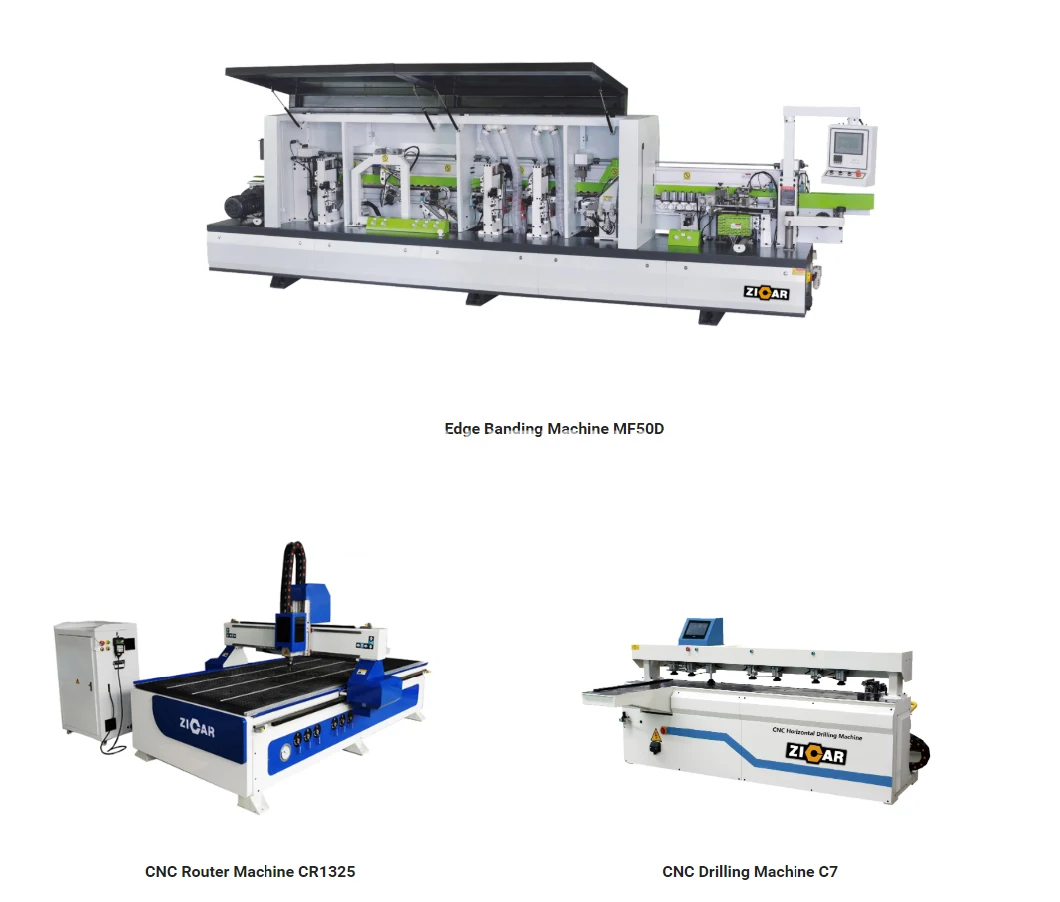 Popular 8 functions auto edge banding machine woodworking machinery