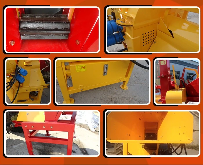 Wood Chipper Hydraulic Feed / Driven, Wood Chipper Machines, Small Wood Chipper