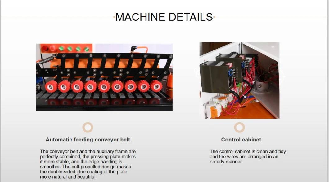 Small Automatic Edge Banding Machine for Home Decoration Special Shaped Edge Banding Machine for Woodworking