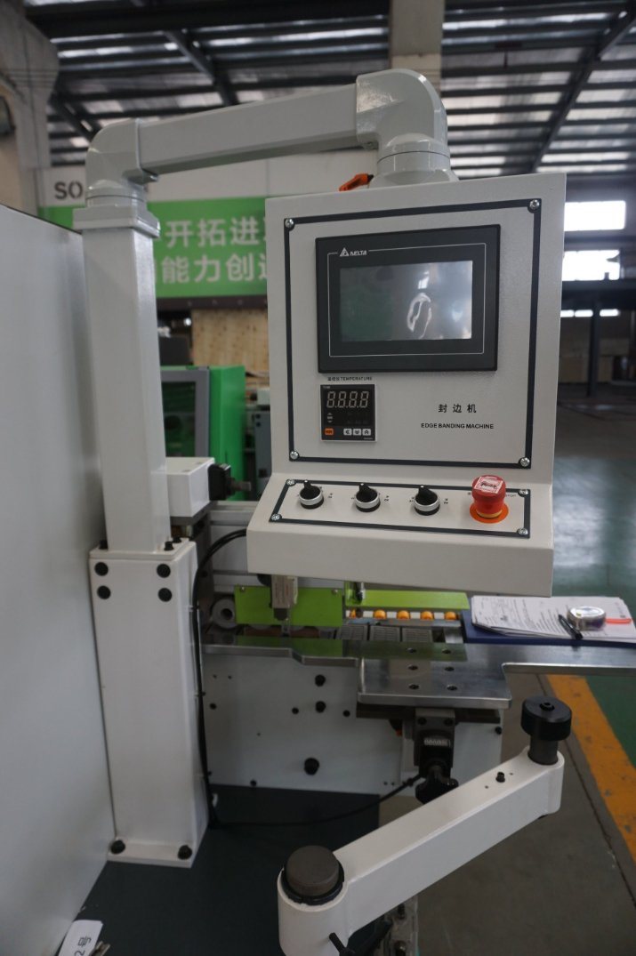 Woodworking Heavy Duty High Speed PVC Edge Banding Machine with Corner Round Trimming Automatic Edge Bander