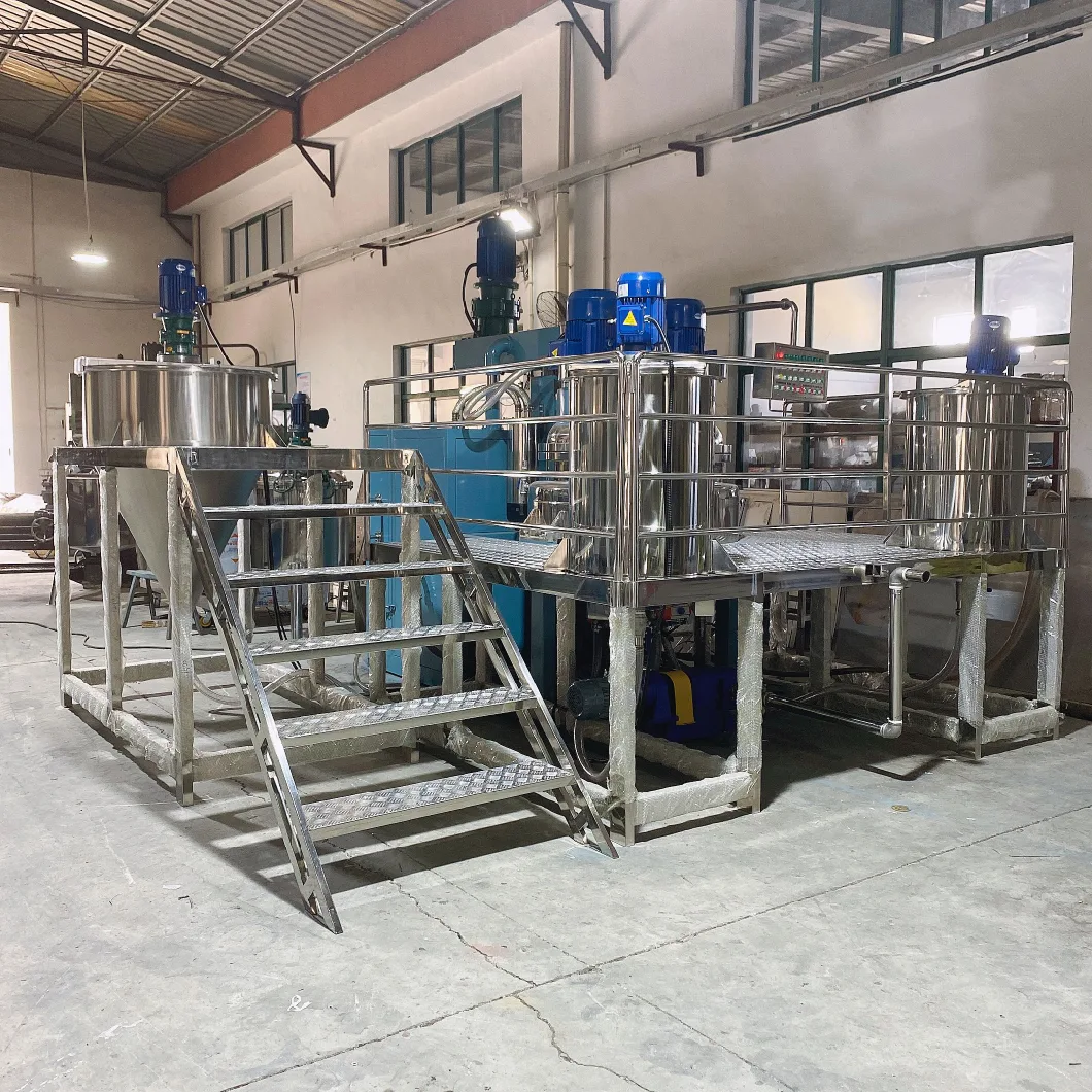 Toothpaste Making Machine /Line/Equipment with Toothpaste Making Machine /Line/Equipment with Vacuum Homogenizer