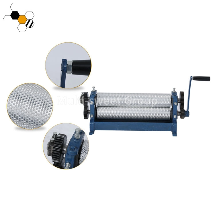 Manual Beeswax Foundation Machine for Sale Bee Wax Roller Embossing Machine