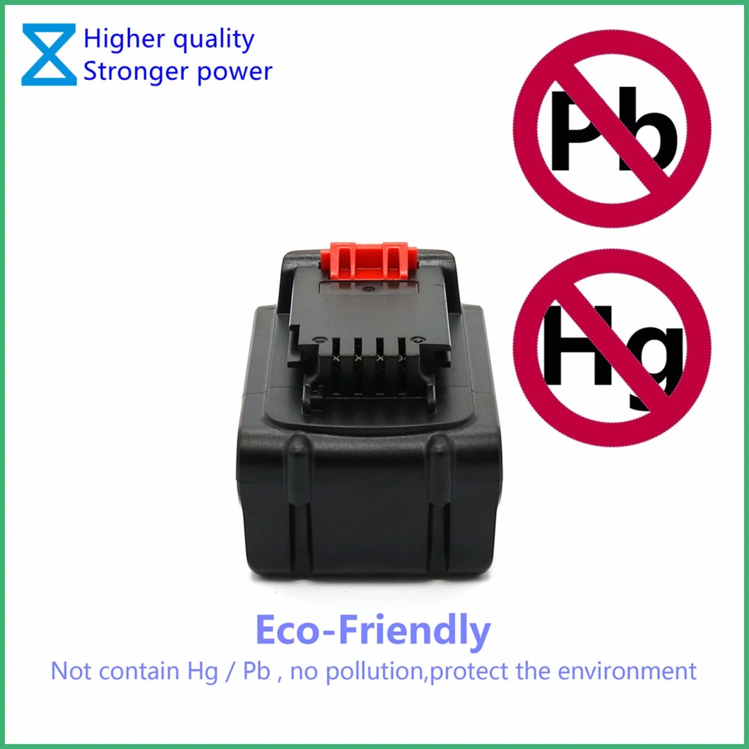 High Quality Factory Customize 18V/20V 5ah Power Tools Replacement Battery for Black&Decker Power Tools