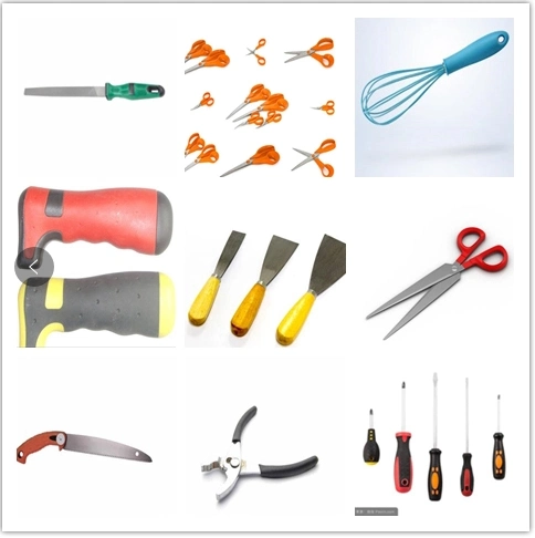 New Custom Two Color PVC PP Tools Handle Making Plastic Injection Molding Machine Price