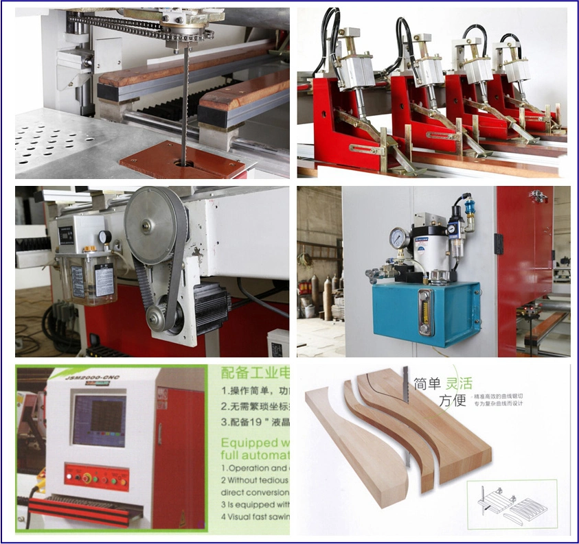 Woodworking Machine CNC Small Band Saw/ CNC Band Sawing Machine/ CNC Woodworking Portable Band Saw Machine