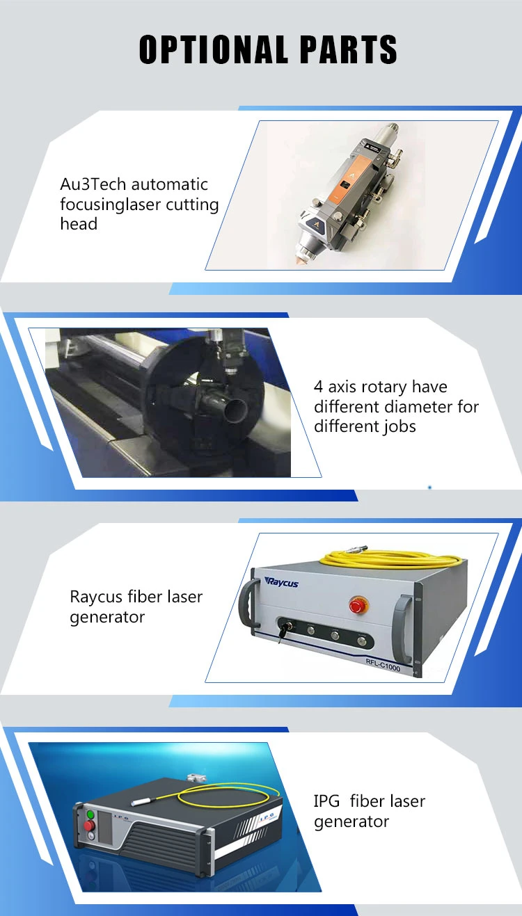 Hot Sale Common Basic Configuration 1325 3015 2040 Cutting Metal Sheet Fiber Laser CNC Machines