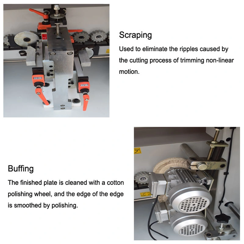 Mf360A Woodworking Machine Wood PVC Laminate Melamine Auto Edge Banding Machine