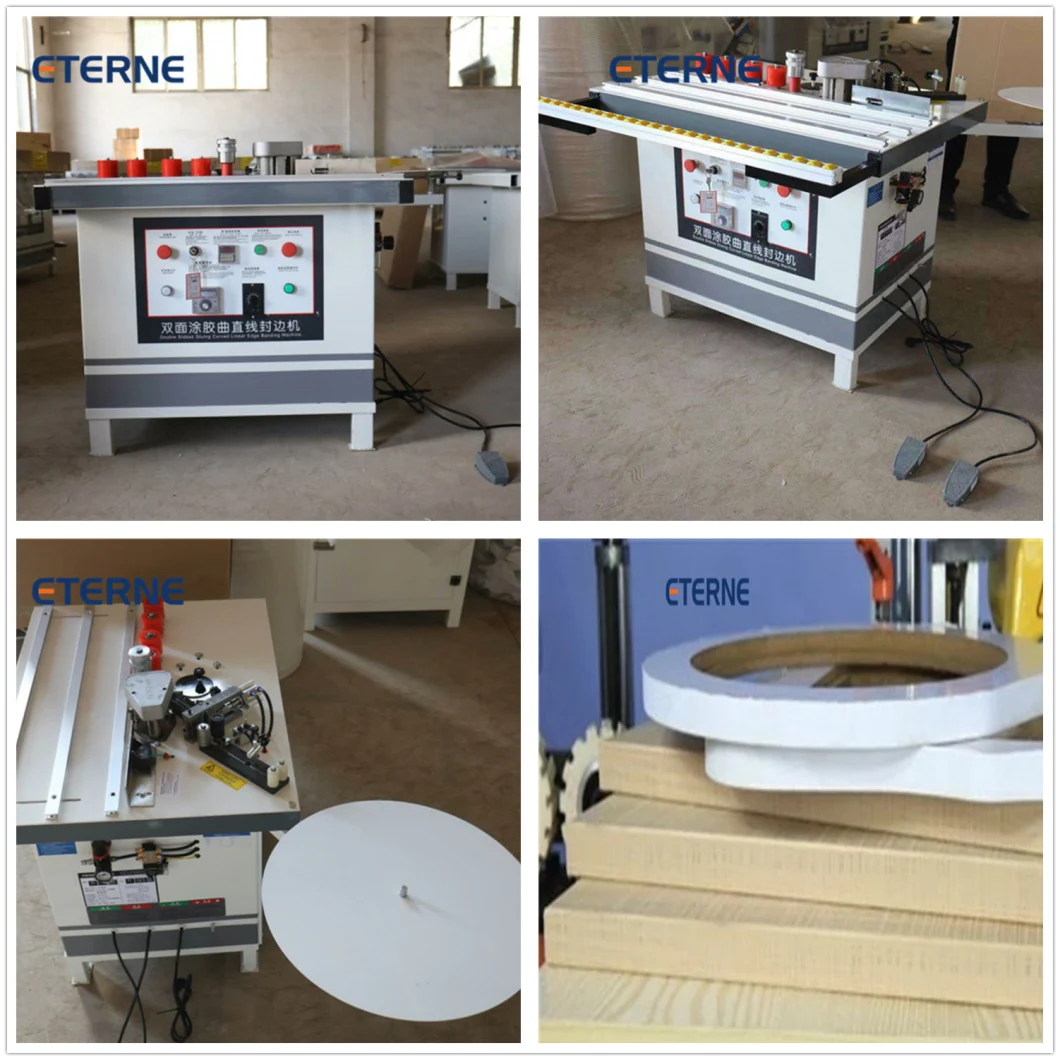 Manual Multi-Functional Edgebander Woodworking Machine/ Curve Edge Bander