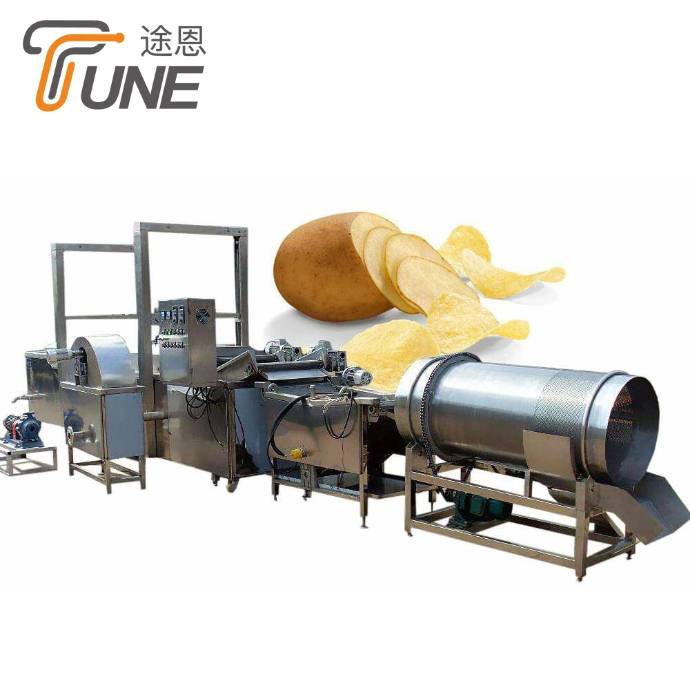 Complete Line Potato Chips Making Equipment/Potato Chips Fryer Production Equipment