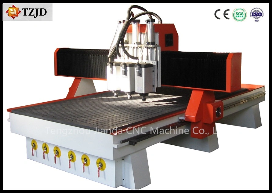 Multi-Spindle Woodworking CNC Router Machine