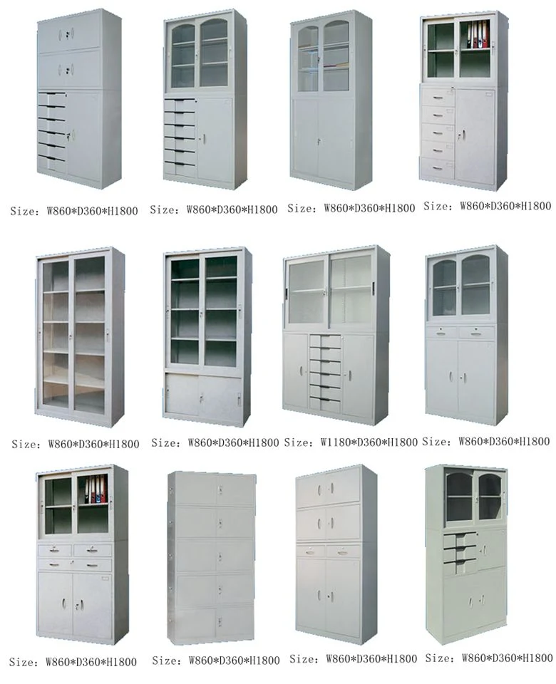 Knock Down Office Furniture File Storage Cabinet Office Equipment Steel Filing Cabinet/Bookshelf