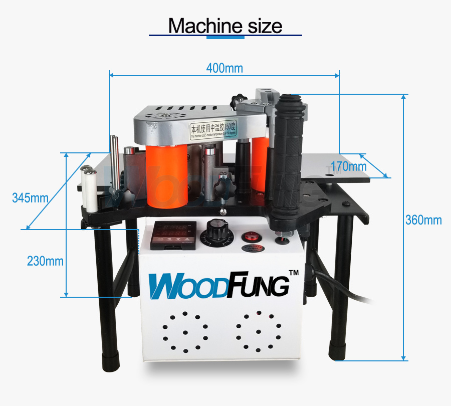 Wood Hand Held Edge Bander for Portable Edge Banding Machine